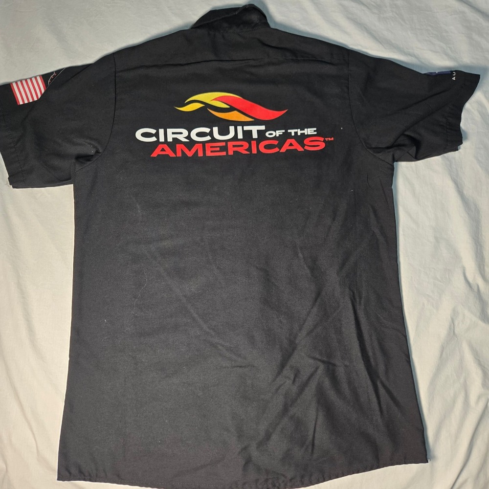 CornerStone F1 2012 US Grand Prix Circuit of the Americas Work Shirt Black M - Picture 2 of 9